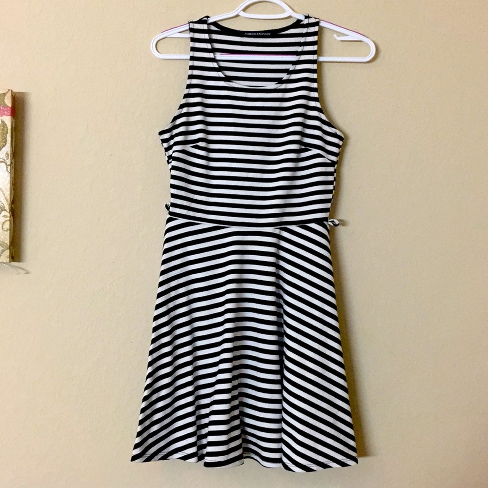 Basic striped dress